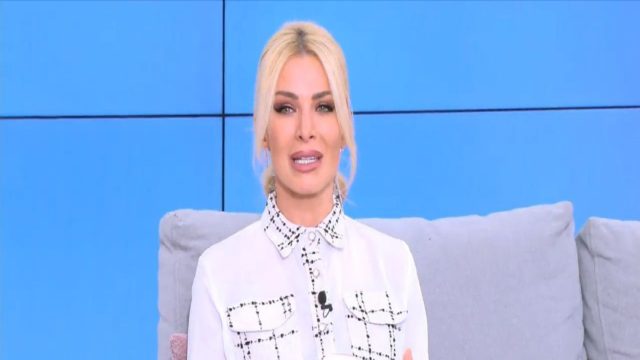 Ράκος η Κατερίνα Καινούργιου! Έβαλε τα κλάματα on air (Video)