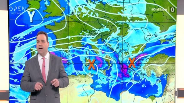 Συναγερμός από Κλέαρχο Μαρουσάκη: Έρχεται διπλό σύστημα κακοκαιρίας! Πού θα χτυπήσει η «παρέλαση βαρομετρικών χαμηλών» (Video)