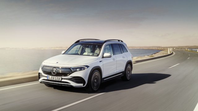 Η νέα αμιγώς ηλεκτρική Mercedes-Benz EQB ενσωματώνει τις σχεδιαστικές τάσεις των off-road