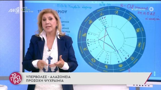 Η Λίτσα Πατέρα προειδοποιεί τα ζώδια: Να είστε έτοιμοι για όλα γιατί…