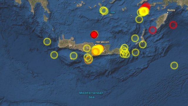 Σείεται η Κρήτη: 4 Ρίχτερ νοτιοανατολικά της Ζάκρου – Μικρό το εστιακό βάθος