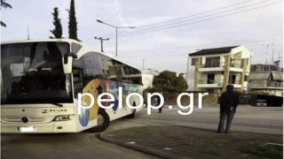 Σοκ στην Πάτρα – Τροχαίο με σχολικό λεωφορείο γεμάτο μαθητές
