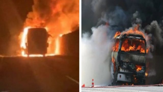 Τραγωδία στη Βουλγαρία: Κάηκαν ζωντανοί 46 άνθρωποι! «Έσπαγαν τζάμια για να σωθούν» – Τα φρικιαστικά δευτερόλεπτα μέσα στο πύρινο λεωφορείο (Video)