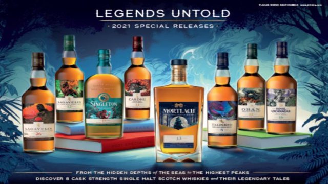 Η ετήσια συλλογή περιορισμένης εκδόσης Malts Special Releases με τίτλο “LEGENS UNTOLD” κυκλοφόρησε
