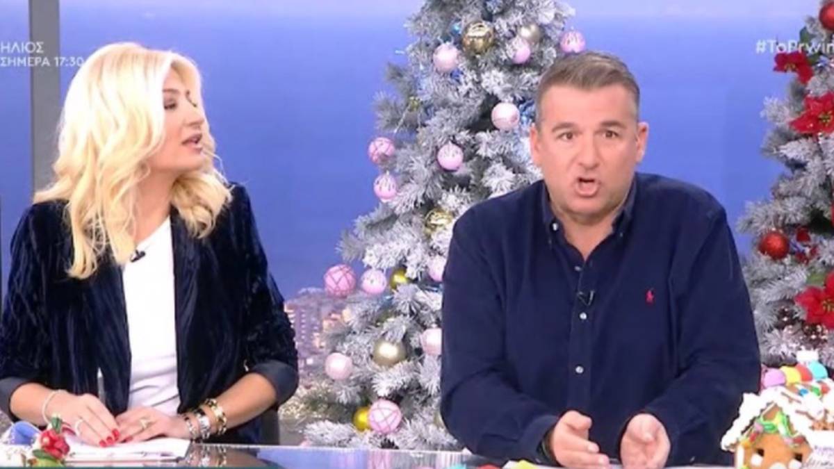 «Ντροπή! Αν δεν είχα ξεπεράσει τον χωρισμό από την Φαίη…»: Οργισμένος ο Γιώργος Λιάγκας στον αέρα του ΑΝΤ1
