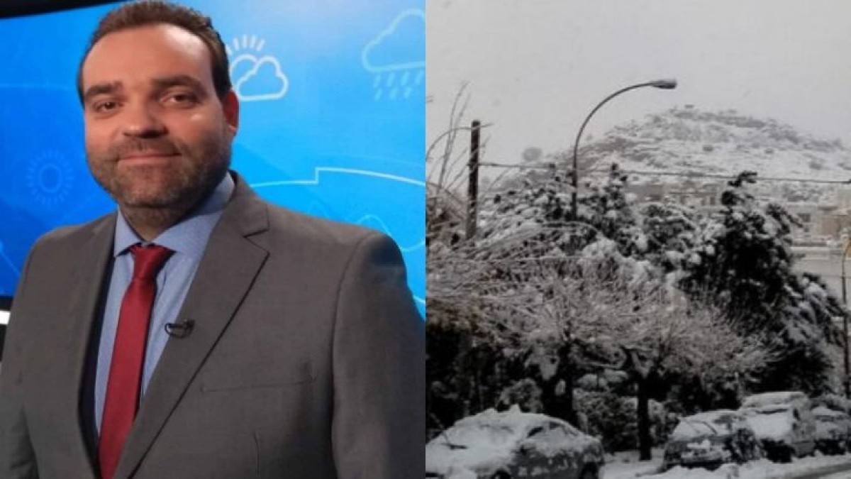 Έκτακτη προειδοποίηση Κλέαρχου Μαρουσάκη για κακοκαιρία «Κάρμελ»: Χιόνια και στην Αττική!