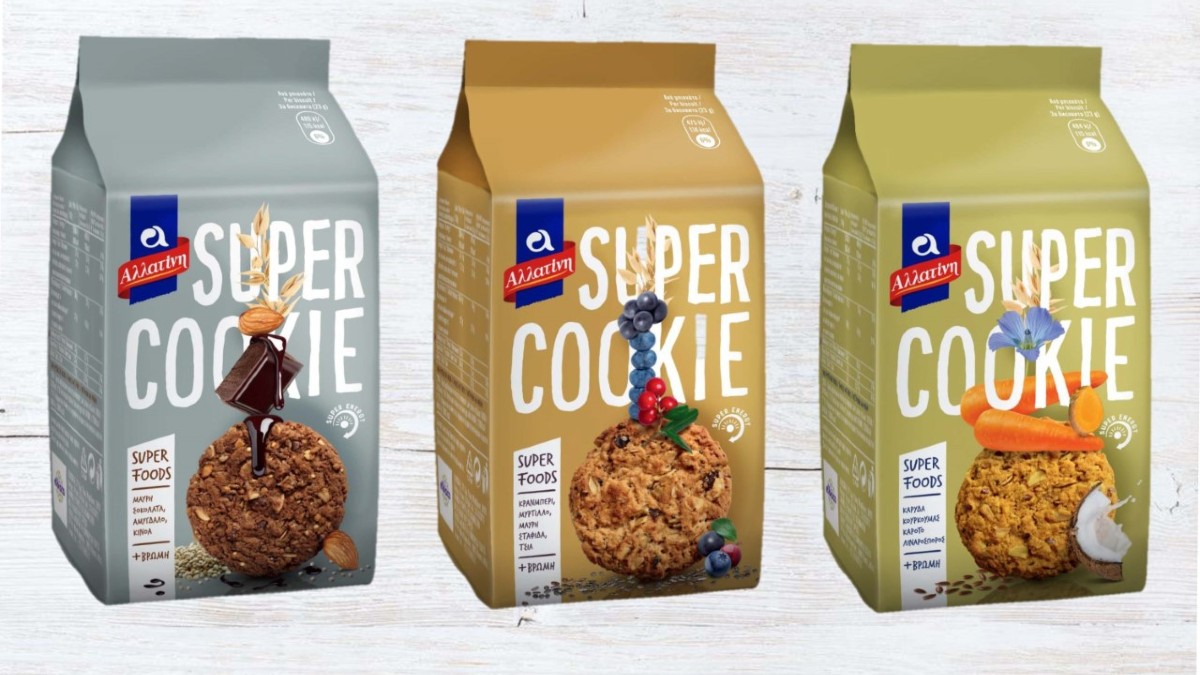 Νέα μπισκότα ΑΛΛΑΤΙΝΗ Super Cookie