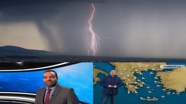 Καιρός σήμερα 6/12: «Μπαράζ» κακοκαιρίας σε όλη την χώρα με καταιγίδες, χιόνια και χαλάζι – Έκτακτη προειδοποίηση από Αρναούτογλου και Μαρουσάκη