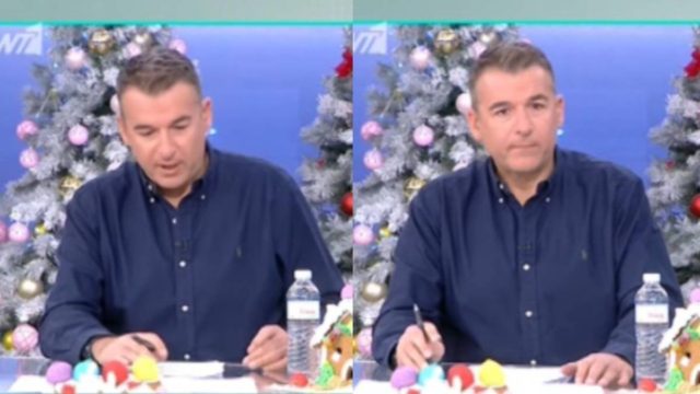 Λύγισε ο Γιώργος Λιάγκας: Διέκοψαν τη ροή της εκπομπής για να του το ανακοινώσουν