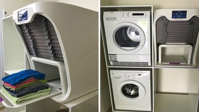 Αυτή είναι η συσκευή που διπλώνει και σιδερώνει μόνη της τα ρούχα σας!