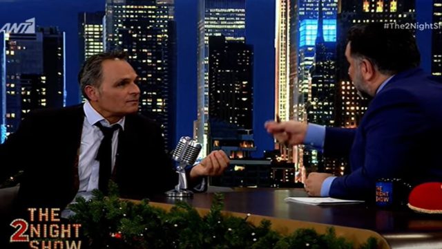 “Βόμβα” στο πλατό του “The 2night show” – Εκρηκτικός διάλογος Αρναούτογλου – Γαρδέλη: «Θέλω να με σεβαστείς» (Βίντεο)