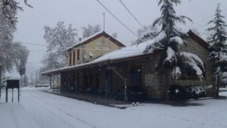Η φωτογραφία της ημέρας: Στα λευκά και τα Καλάβρυτα!