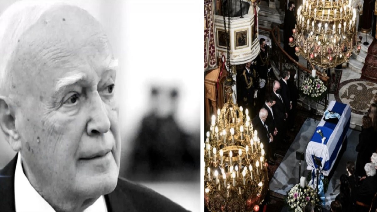 Ρίγος στο τελευταίο αντίο του Κάρολου Παπούλια: Με τιμές αρχηγού κράτους η εξόδιος ακολουθία του πρώην Προέδρου της Δημοκρατίας (Video)