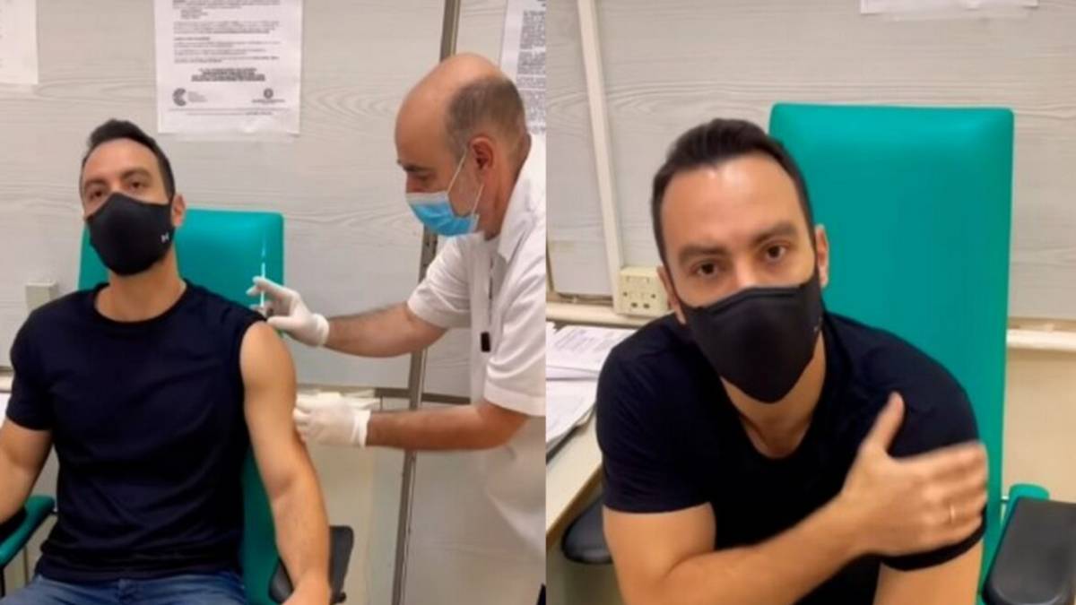 Σάκης Τανιμανίδης: Εκανε την τρίτη δόση του εμβoλίου κατά του κορωνοϊού