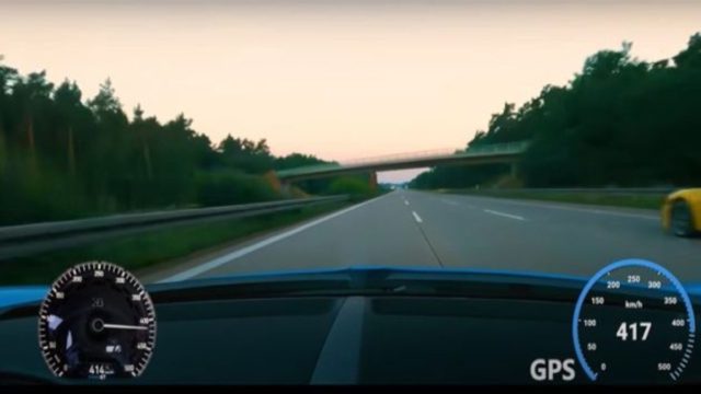 Οργή για την τρελή κούρσα μεγιστάνα με 417χλμ/ώρα σε δημόσιο δρόμο! (video)