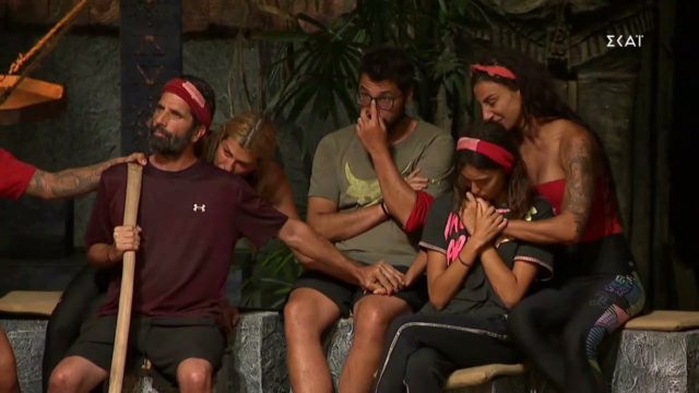 Survivor 5: Πλάνταξαν όλοι στο κλάμα στο συμβούλιο – Αποχώρησε ο Θανάσης Βισκαδουράκης
