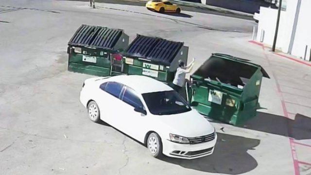 Κρυφή κάμερα καταγράφει μητέρα να πετάει στα σκουπίδια το μωρό της!