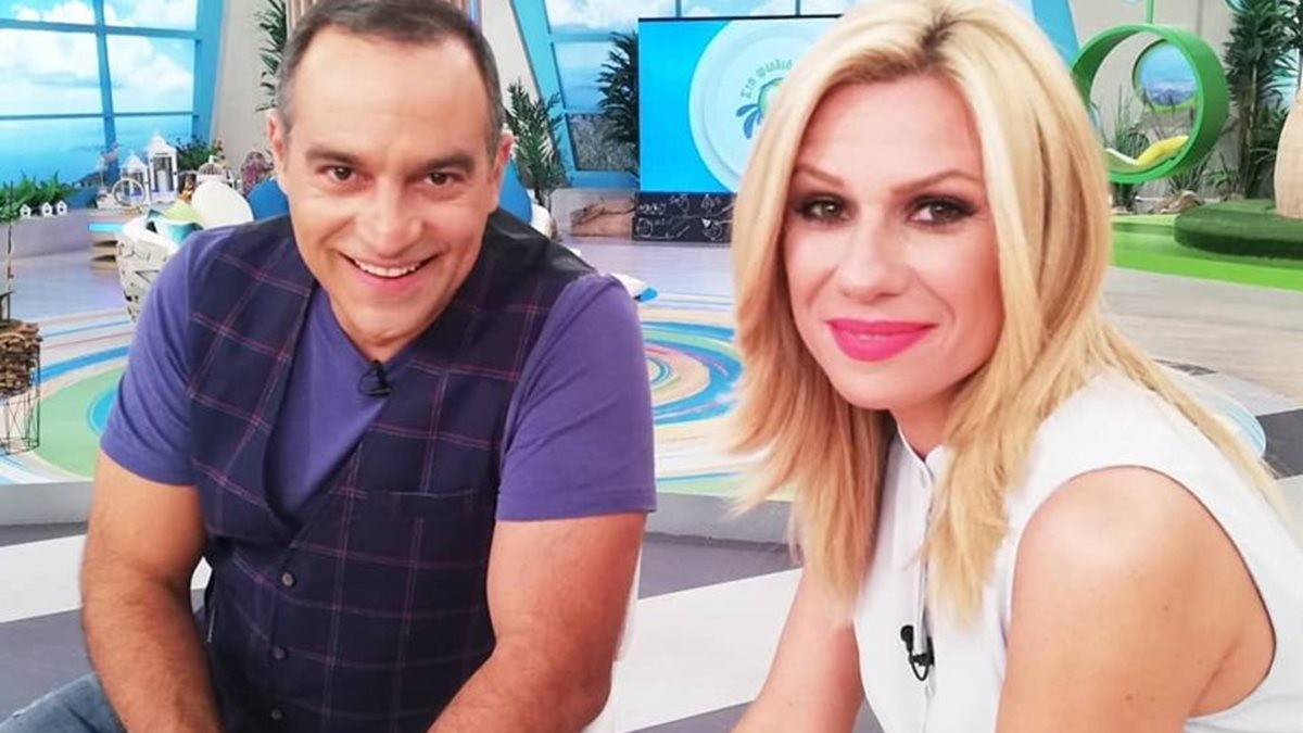 «Βόμβα» στη showbiz: Ξανά μαζί Κατερίνα Καραβάτου και Κρατερός Κατσούλης;