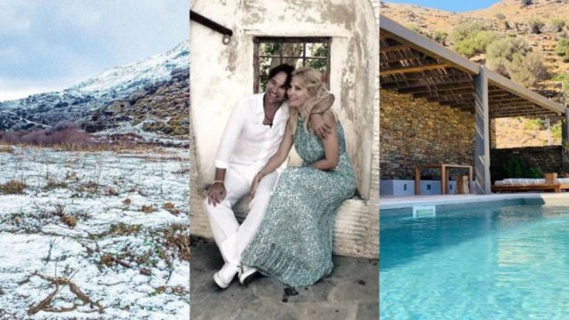 «Ντύθηκε» στα λευκά το Όναρ – Φωτογραφίες από τον παράδεισο Μενεγάκη-Παντζόπουλου