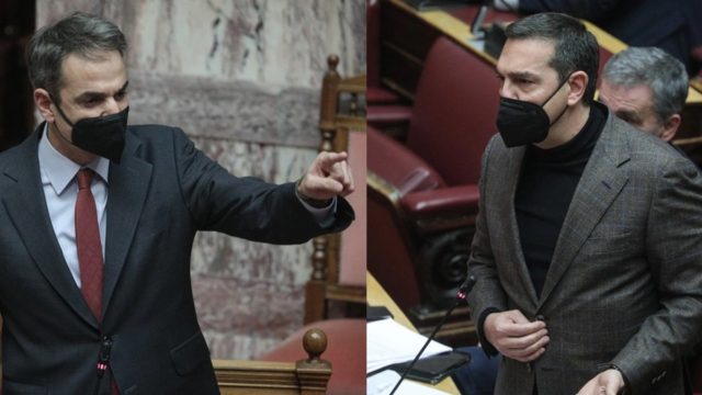 Μυρίζει “μπαρούτι” η Βουλή: Άγρια κόντρα Μητσοτάκη – Τσίπρα, με εκατέρωθεν βαρείς χαρακτηρισμούς (video)