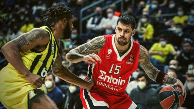 Φενέρ-Ολυμπιακός 94-80: «Πνίγηκε» στο Βόσπορο