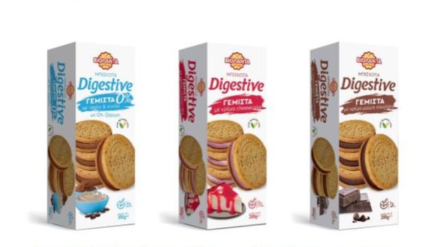 Νέα σειρά μπισκότων “DIGESTIVE ΓΕΜΙΣΤΑ” από τη ΒΙΟΛΑΝΤΑ