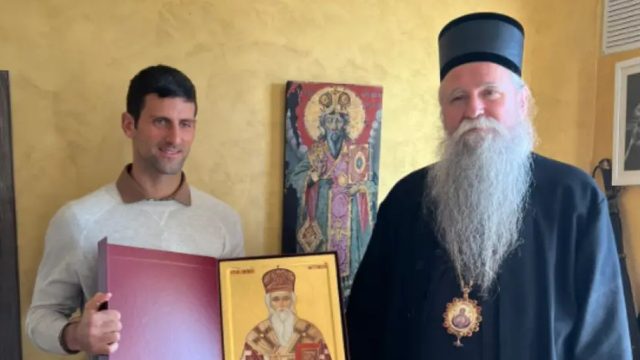 Τζόκοβιτς: Επισκέφτηκε μοναστήρι στο Μαυροβούνιο για να βρει τη γαλήνη