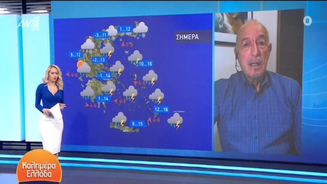 Χιόνια και μέσα στην Αττική! Προειδοποίηση Τάσου Αρνιακού (Video)
