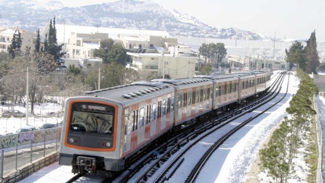 Κακοκαιρία – ΗΣΑΠ: Καθυστερήσεις στα δρομολόγια λόγω βλαβών