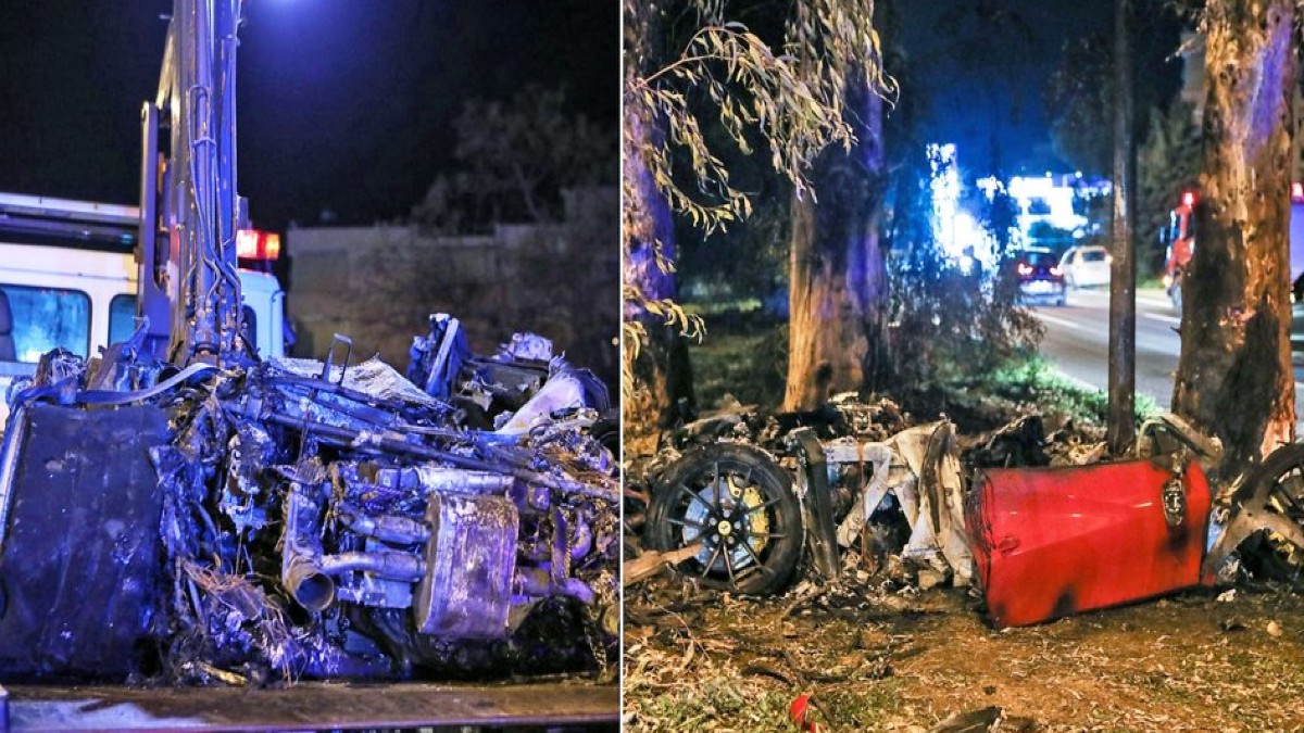 Τροχαίο με Ferrari στη Βούλα: «Δεν εμπλέκεται άλλο όχημα» – Αυτό είναι το «θηρίο» που οδηγούσε ο Τζώρτζης Μονογυιός