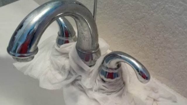 Το φυσικό trick για να διώξετε τη σκουριά από τις βρύσες του σπιτιού