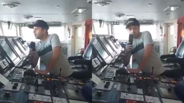 “Άντε γ@@@σου» – Γεωργιανός βρίζει ρωσικό πλοίο που ζητά ανεφοδιασμό (video)