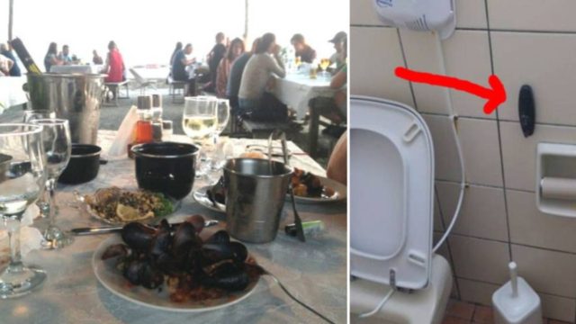 Προσοχή με αυτή την κρυφή κάμερα – Δείτε τι έγινε σε τουαλέτα ταβέρνας