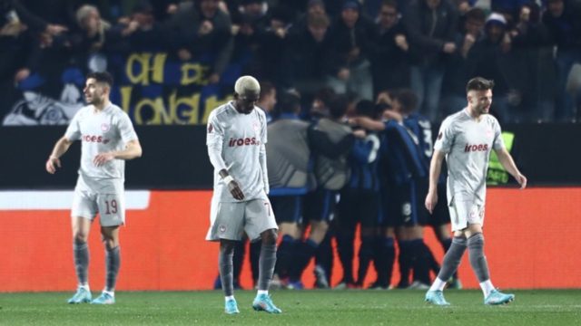 Αταλάντα-Ολυμπιακός 2-1: Έχασε… το μυαλό του και το πλήρωσε
