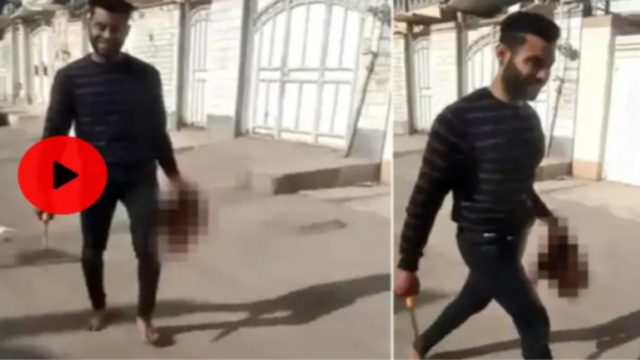 Άγριο έγκλημα στο Ιράν: Αποκεφάλισε τη σύζυγό του και έβγαλε selfies με το κομμένο κεφάλι!