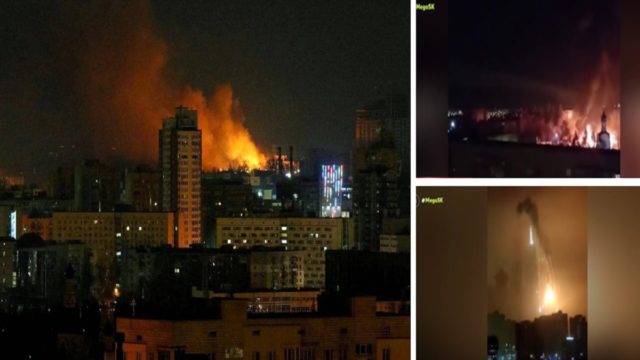 Ρωσική εισβολή στην Ουκρανία: Ολονύχτια «πολιορκία» του Κιέβου – Τέσσερις εστίες πολέμου στη χώρα (Video)
