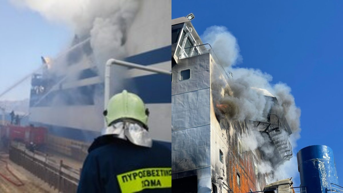 Συναγερμός! Βρέθηκε απανθρακωμένη σορός στο Euroferry Olympia