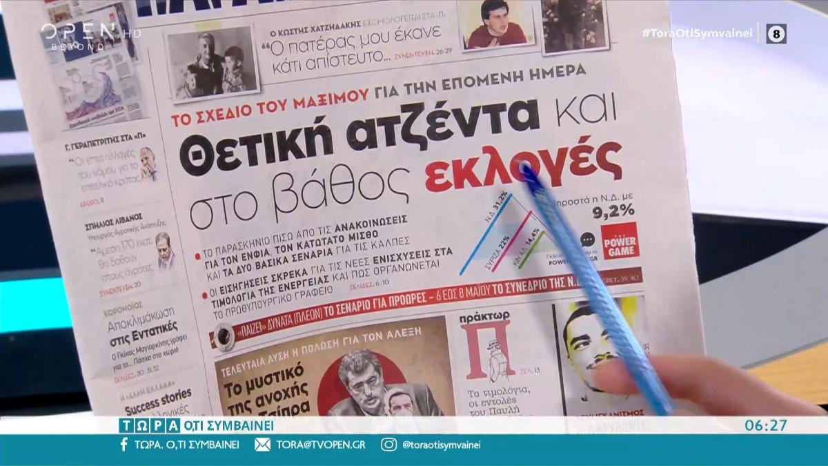 Τα πρωτοσέλιδα των εφημερίδων (5/2)