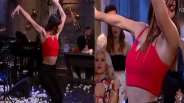 Ελληνίδα αθλήτρια χόρεψε το πιο αισθησιακό τσιφτετέλι στην ελληνική τηλεόραση! «Κολάστηκε» ο Σπύρος Παπαδόπουλος
