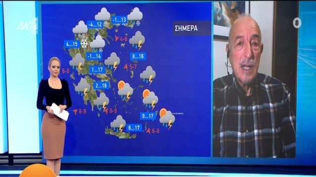 Καμπανάκι Τάσου Αρνιακού: Κακοκαιρία με διάρκεια, χιόνια και καταιγίδες! (Video)
