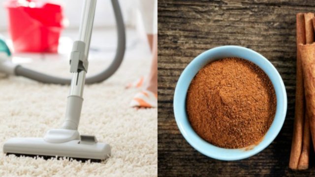 Λίγη κανέλα στην ηλεκτρική σκούπα και λύσατε το πρόβλημα των οσμών