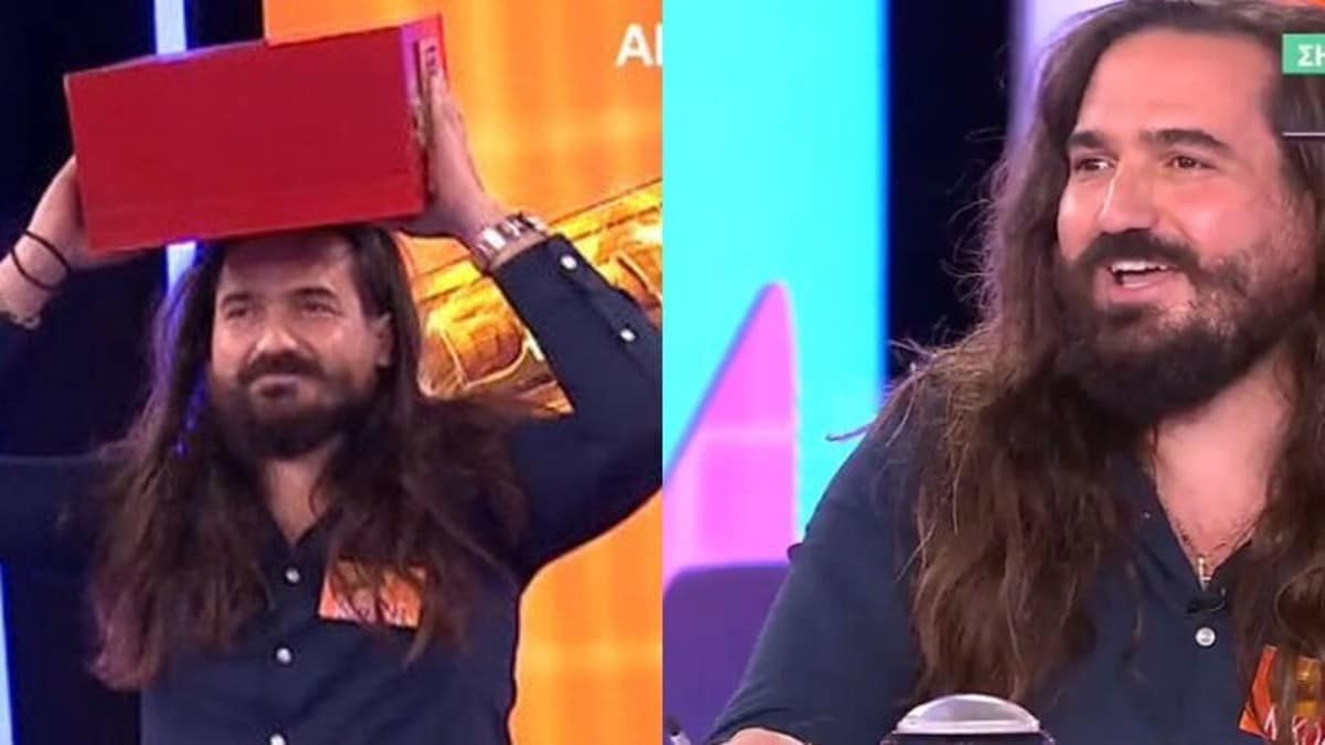 Δάκρυα χαράς στο Deal: Πήγε με σκοπό να αναστηλώσει εκκλησάκι στο Άγιο Όρος και έγραψε ιστορία (video)