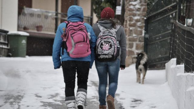 “Κακοκαιρία Φίλιππος”: Σκέψεις για κλείσιμο σχολείων στην Αττική αύριο Πέμπτη 10/3