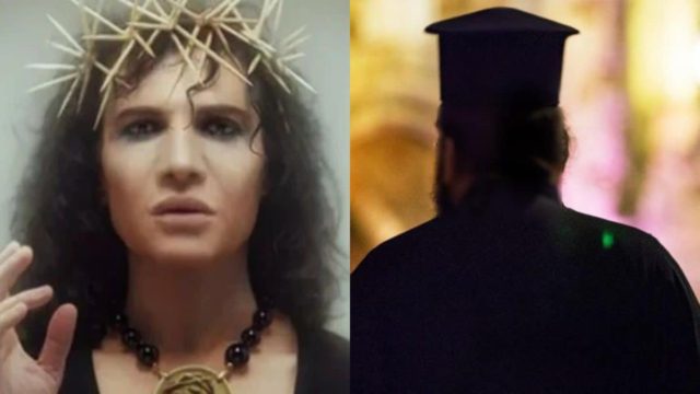 “Σκάνδαλο” με τον Παντελή Καναράκη – Επτά ιερείς τον μηνύουν που πόζαρε ως Ιησούς με… ντεκολτέ και ακάνθινο στεφάνι