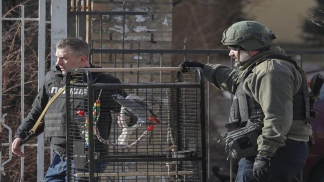 Πόλεμος στην Ουκρανία: Επίθεση με πυρά δέχθηκαν δημοσιογράφοι έξω από το Κίεβο (video)