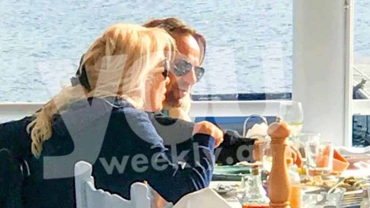 Για ψαράκι και ηλιοθεραπεία: Όμορφο τριήμερο για την Ελένη Μενεγάκη και τον Ματέο Παντζόπουλο στην Άνδρο!