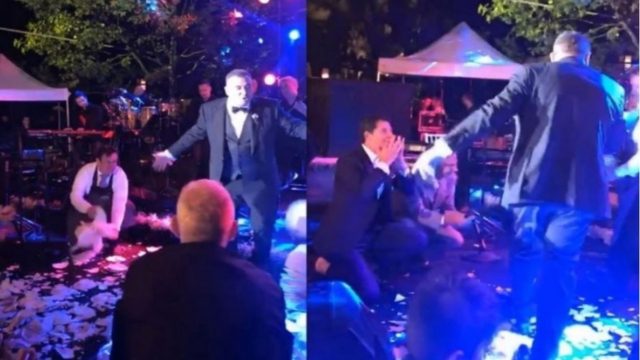 Το ζεϊμπέκικο του Αντώνη Ρέμου στον γάμο του…που άφησε ιστορία – Τον αποθέωσαν