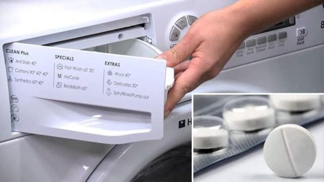 Κάνει θαύματα: Το έξυπνο κόλπο με την ασπιρίνη στο πλυντήριο ρούχων!