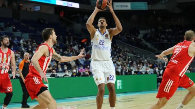 Ερυθρός Αστέρας – Ρεάλ Μαδρίτης 65-62