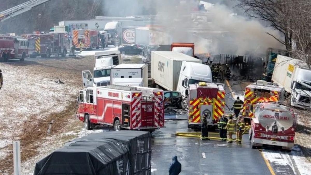 ΗΠΑ: Καραμπόλα 50 οχημάτων λόγω καταιγίδας χιονιού στην Πενσυλβάνια – Τουλάχιστον 3 νεκροί